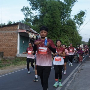 Race photo from KEDIRI HALF MARATHON 2026