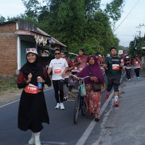 Race photo from KEDIRI HALF MARATHON 2026