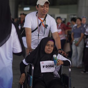 Race photo from KEDIRI HALF MARATHON 2026