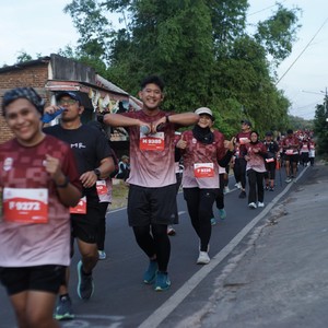 Race photo from KEDIRI HALF MARATHON 2026