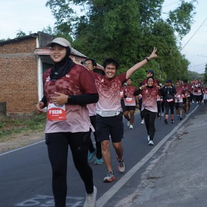 Race photo from KEDIRI HALF MARATHON 2026