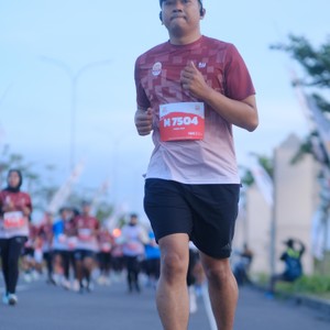 Race photo from KEDIRI HALF MARATHON 2026