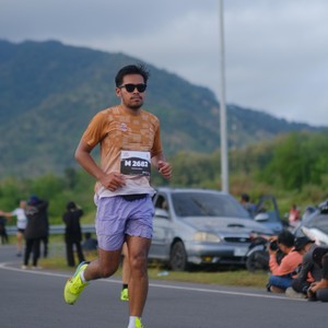 Race photo from KEDIRI HALF MARATHON 2026