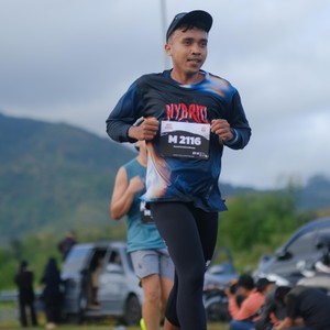Race photo from KEDIRI HALF MARATHON 2026
