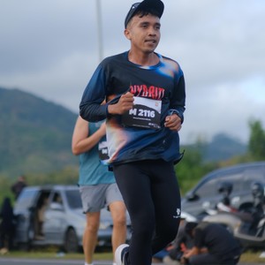 Race photo from KEDIRI HALF MARATHON 2026