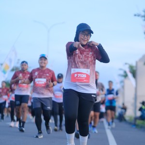Race photo from KEDIRI HALF MARATHON 2026