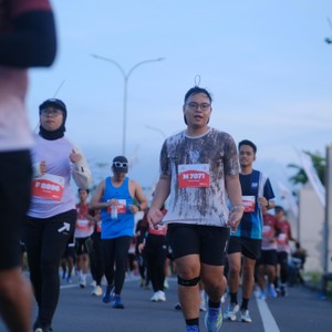Race photo from KEDIRI HALF MARATHON 2026