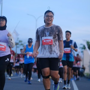 Race photo from KEDIRI HALF MARATHON 2026