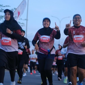 Race photo from KEDIRI HALF MARATHON 2026