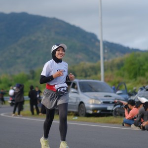 Race photo from KEDIRI HALF MARATHON 2026