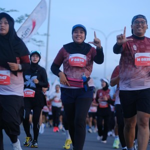Race photo from KEDIRI HALF MARATHON 2026