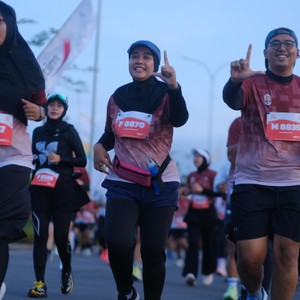 Race photo from KEDIRI HALF MARATHON 2026