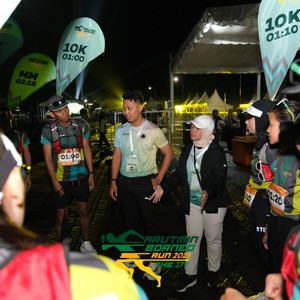 Race photo from ARUTMIN BORNEO RUN 2025
