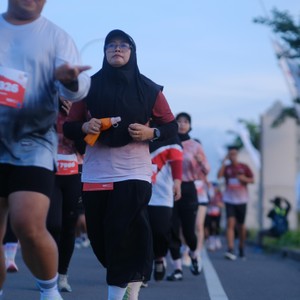 Race photo from KEDIRI HALF MARATHON 2026