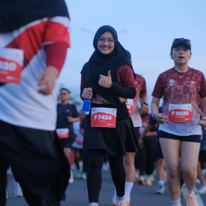 Race photo from KEDIRI HALF MARATHON 2026