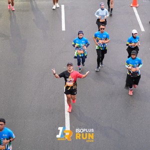 Race photo from ISOPLUS RUN 2026 - JAKARTA