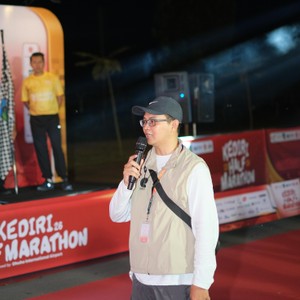 Race photo from KEDIRI HALF MARATHON 2026
