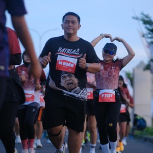 Race photo from KEDIRI HALF MARATHON 2026