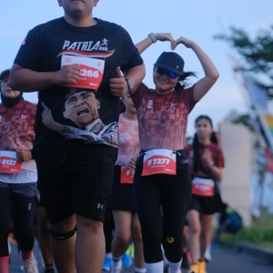 Race photo from KEDIRI HALF MARATHON 2026