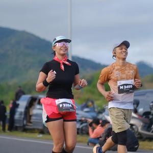 Race photo from KEDIRI HALF MARATHON 2026