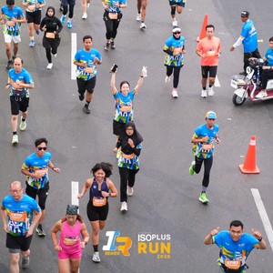 Race photo from ISOPLUS RUN 2026 - JAKARTA