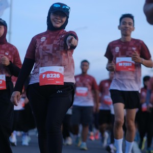 Race photo from KEDIRI HALF MARATHON 2026