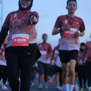 Race photo from KEDIRI HALF MARATHON 2026