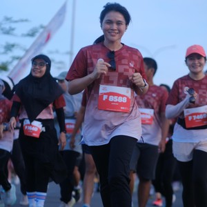 Race photo from KEDIRI HALF MARATHON 2026