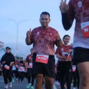 Race photo from KEDIRI HALF MARATHON 2026