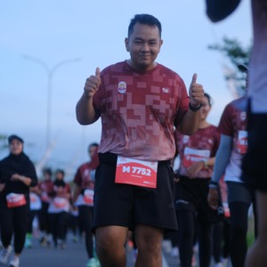Race photo from KEDIRI HALF MARATHON 2026