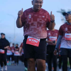 Race photo from KEDIRI HALF MARATHON 2026