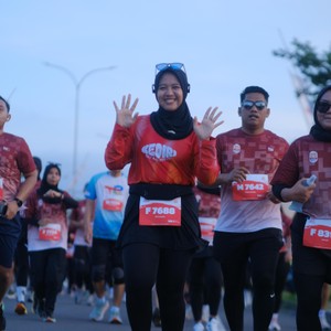 Race photo from KEDIRI HALF MARATHON 2026