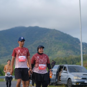 Race photo from KEDIRI HALF MARATHON 2026