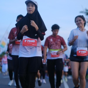 Race photo from KEDIRI HALF MARATHON 2026