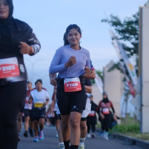 Race photo from KEDIRI HALF MARATHON 2026
