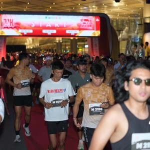Race photo from KEDIRI HALF MARATHON 2026