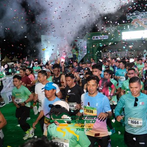 Race photo from ARUTMIN BORNEO RUN 2025
