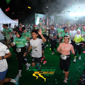 Race photo from ARUTMIN BORNEO RUN 2025