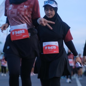 Race photo from KEDIRI HALF MARATHON 2026