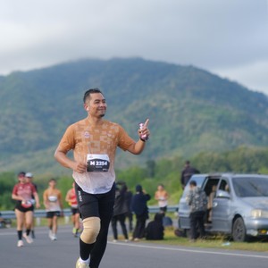 Race photo from KEDIRI HALF MARATHON 2026