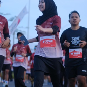 Race photo from KEDIRI HALF MARATHON 2026