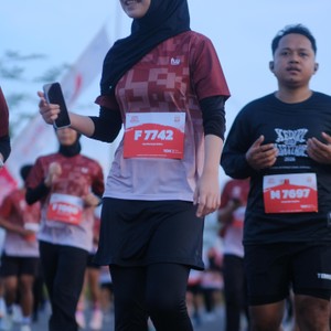 Race photo from KEDIRI HALF MARATHON 2026