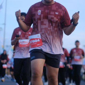 Race photo from KEDIRI HALF MARATHON 2026