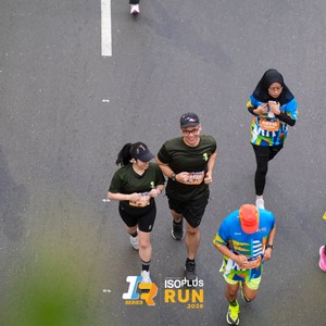 Race photo from ISOPLUS RUN 2026 - JAKARTA