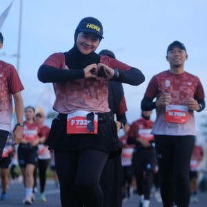 Race photo from KEDIRI HALF MARATHON 2026