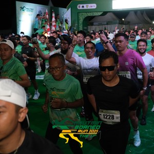 Race photo from ARUTMIN BORNEO RUN 2025