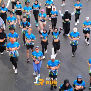 Race photo from ISOPLUS RUN 2026 - JAKARTA