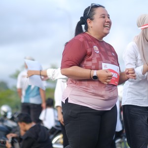 Race photo from KEDIRI HALF MARATHON 2026