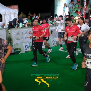 Race photo from ARUTMIN BORNEO RUN 2025