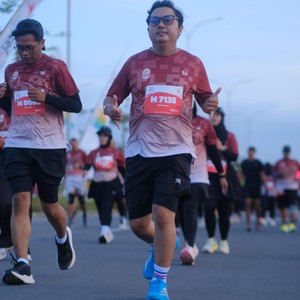 Race photo from KEDIRI HALF MARATHON 2026